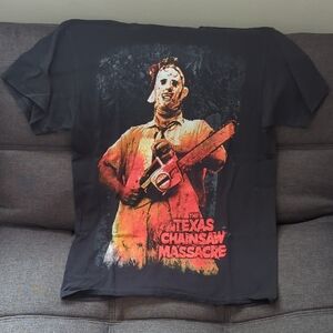 Texas Chainsaw Massacre Black Short Sleeve Tee